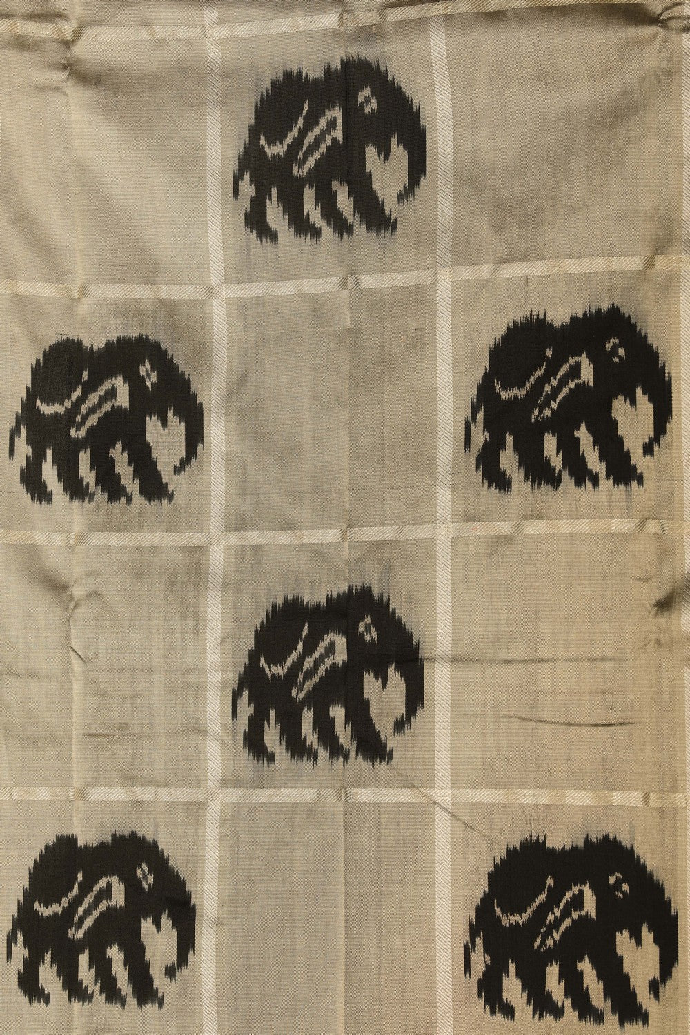 Image of Pochampally Ikat Silk Saree